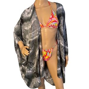 RENEE C. | SHADES OF GREY TIE DYE KIMOMO M/L